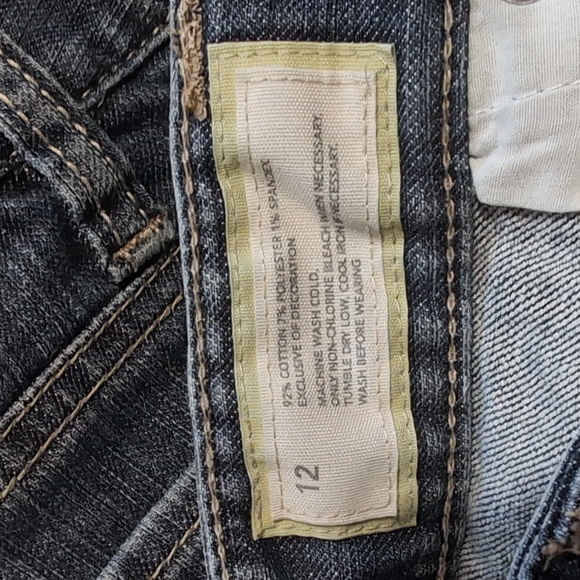 Loft Slim Cropped Denim Ankle Mid Rise Jeans Size 12 - Picture 8 of 12